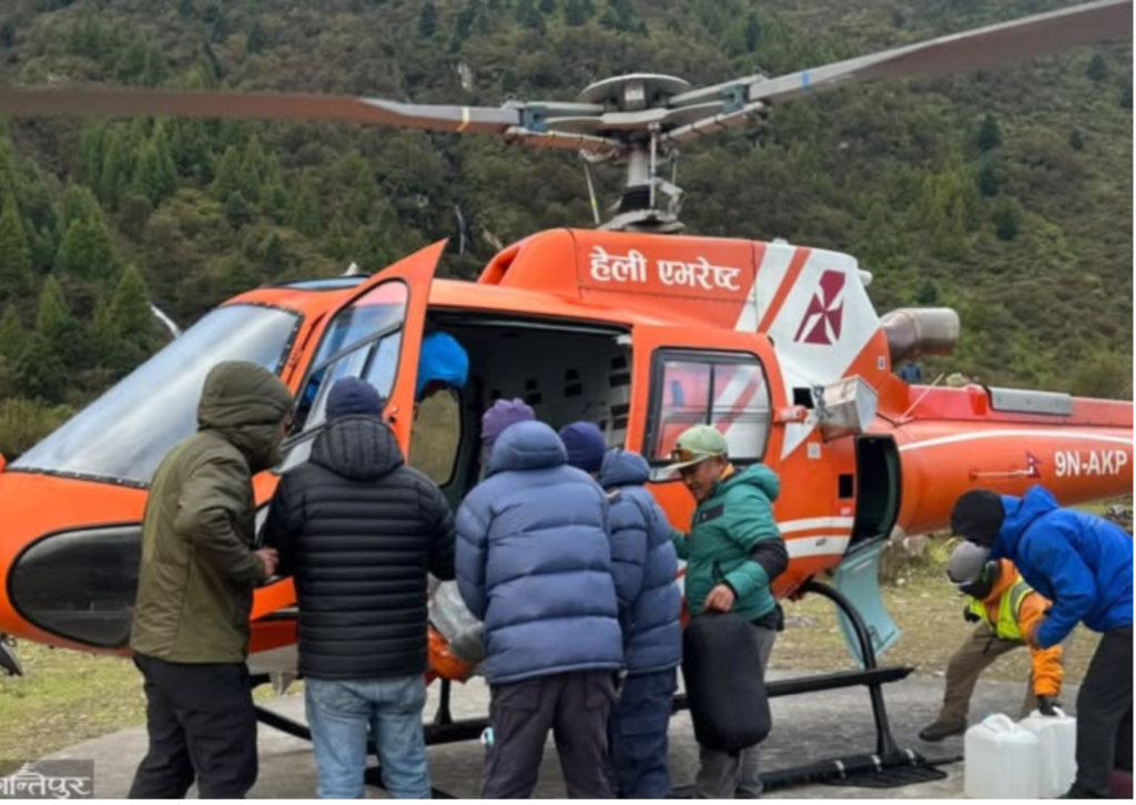 Manaslu Rescue: Bodies of German Climber and Nepali Guide Flown to Kathmandu
