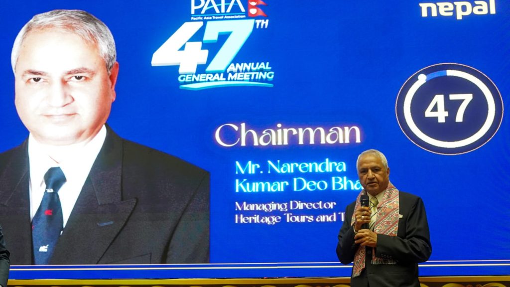 Narendra Deo Bhatta Appointed Chairman of PATA Nepal Chapter