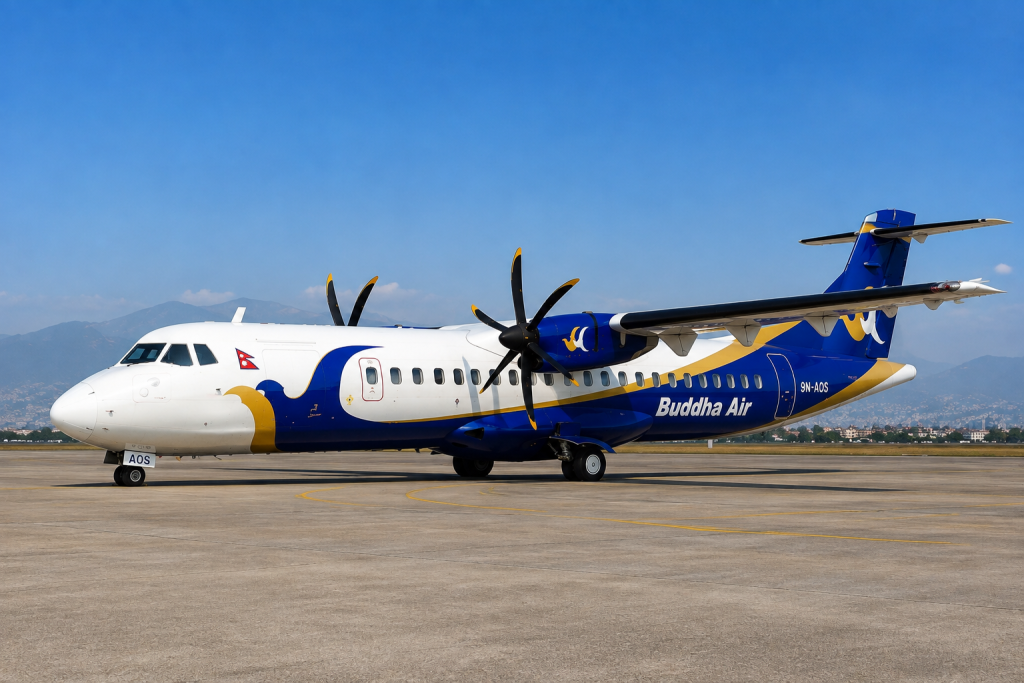 Buddha Air Begins ATR 72-600 Flights, Keeps Fares Affordable