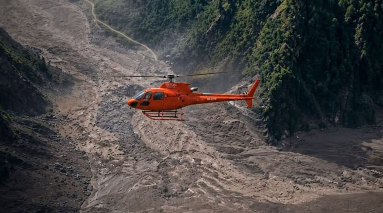 Private Helicopters Cut Rescue Charges By 28% In Flood Hit Rasuwa