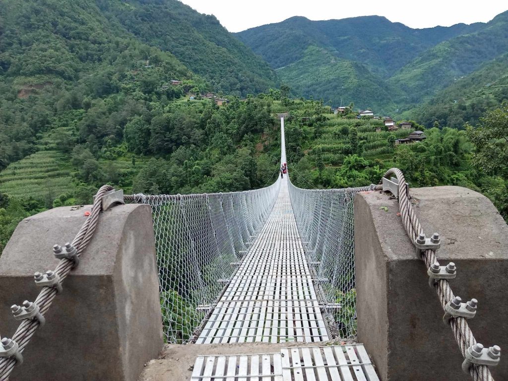New Suspension Bridge Opens Tourism Opportunities in Syangja