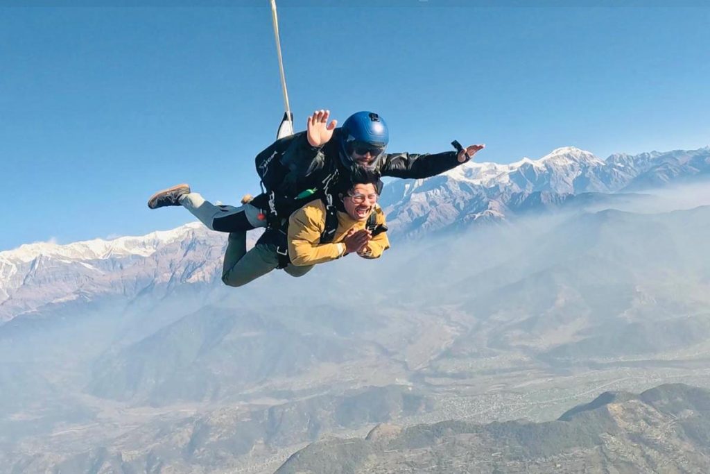 Pokhara Expands Adventure Tourism with Year-Round Skydiving