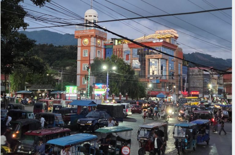 Dharan’s Bhanu Chowk Comes Alive with Evening Food Stalls, Local Culture