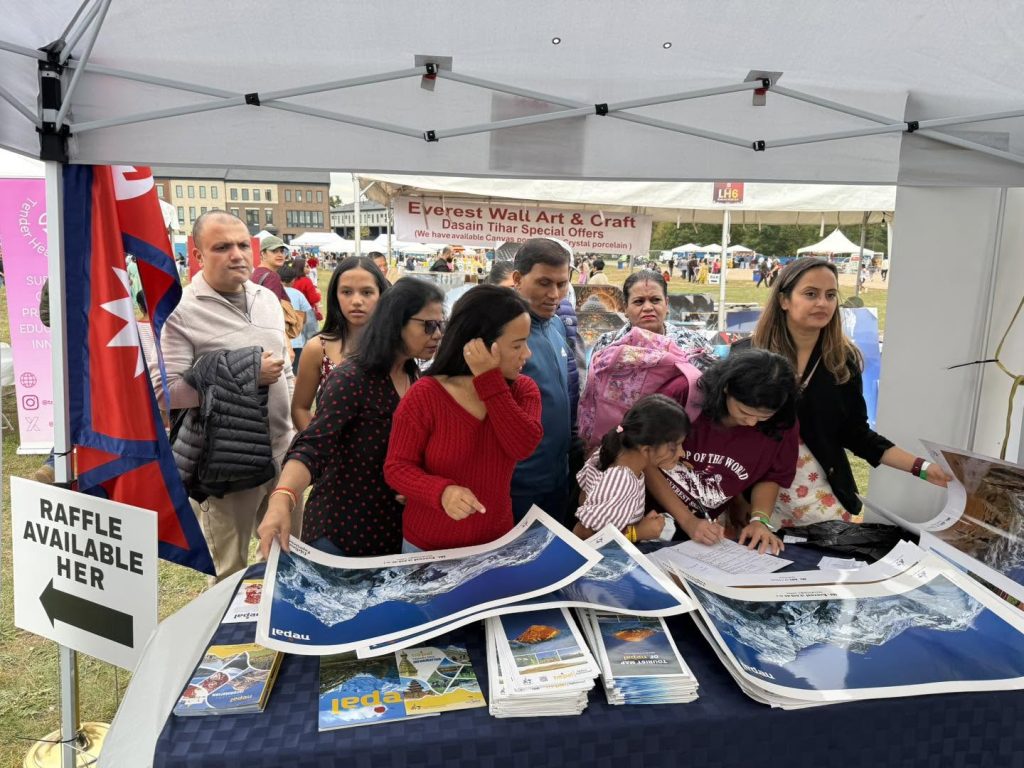 Nepal Embassy Promotes Tourism and Culture at Virginia’s DT Fest