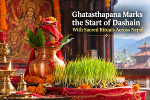 Ghatasthapana Marks the Start of Dashain With Sacred Rituals Across Nepal