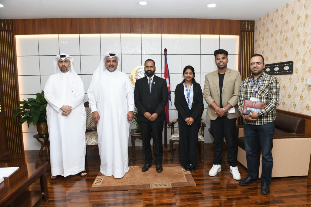Nepal, Qatar Discuss Golden Jubilee and Civil Aviation Cooperation