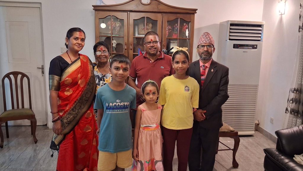 Nepal Embassy in Colombo Celebrates Bada Dashain with Tika and Jamara Ceremony