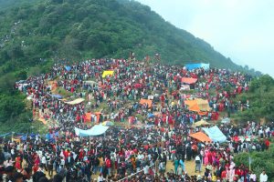 Kumakh Lake Draws Crowds During Kojagrat Purnima Fair in Salyan