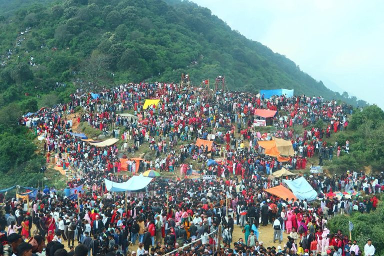 Kumakh Lake Draws Crowds During Kojagrat Purnima Fair in Salyan