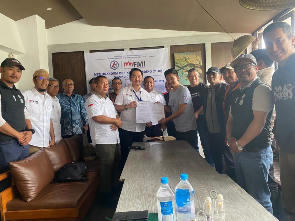 NNMGA and Indonesian Mountaineering Federation Sign MoU to Strengthen Regional Mountain Guiding Cooperation