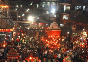 Bhaktapur Navaratri Festival Unfolds at Nine Sacred Shakti Shrines