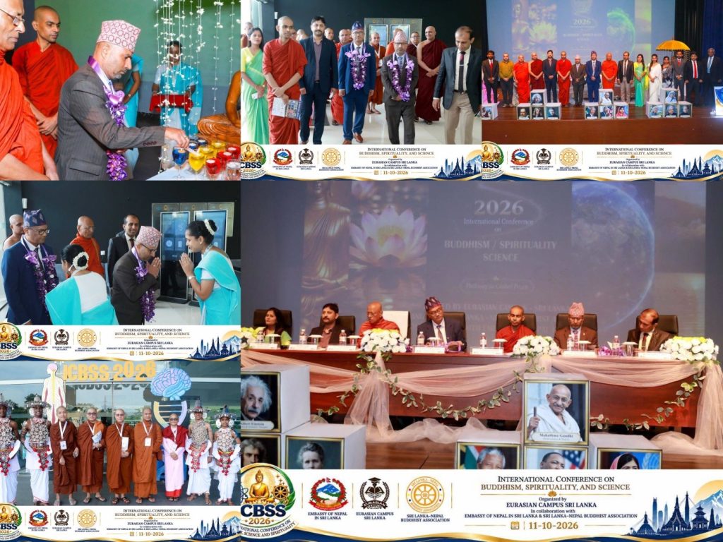 Nepal promotes Buddhist heritage at International Conference on Global Peace in Sri Lanka