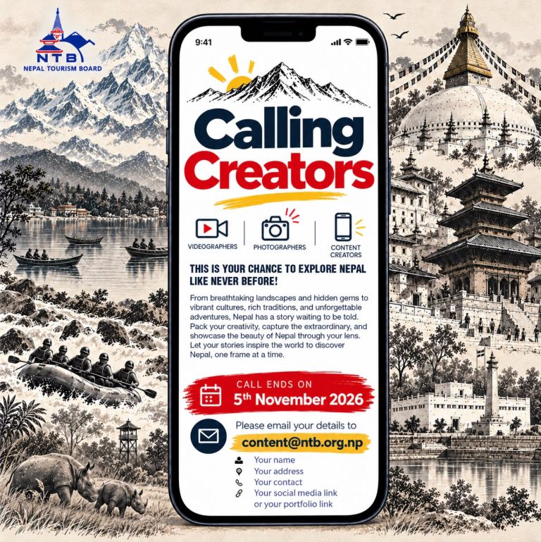 NTB Invites Creators to Capture and Showcase Nepal’s Hidden Wonders
