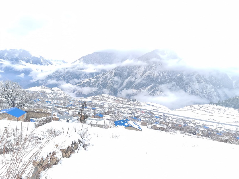 Rainfall and Snowfall Disrupt Daily Life in Humla