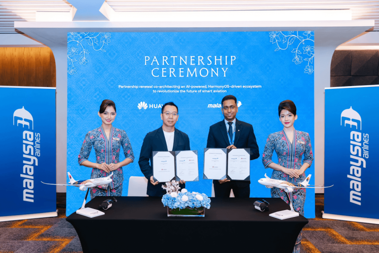 Malaysia Airlines, Huawei Forge Powerful AI Partnership to Transform Travel in China